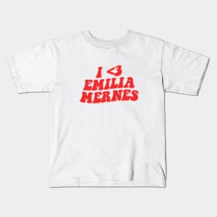 I LOVE EMILIA MERNES Kids T-Shirt